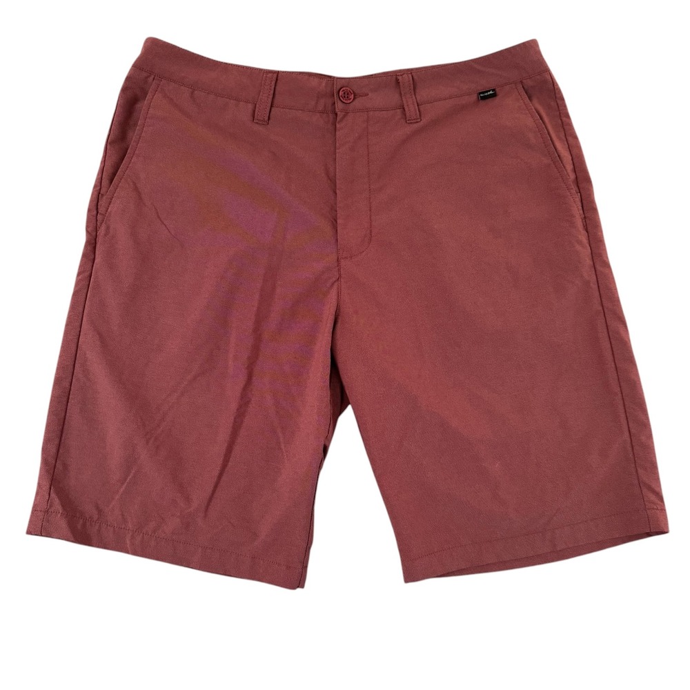 TravisMathew‎ 36x10.5 Brick Red Performance Stretch Men's Golf Shorts